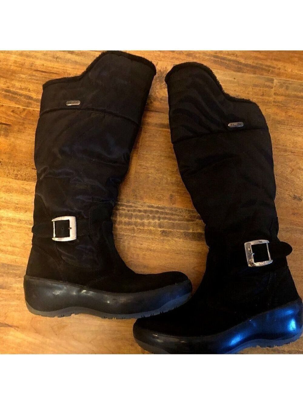 𝅺pajar Natasha Faux-Fur Waterproof Winte Black Boot - Picture 4 of 16